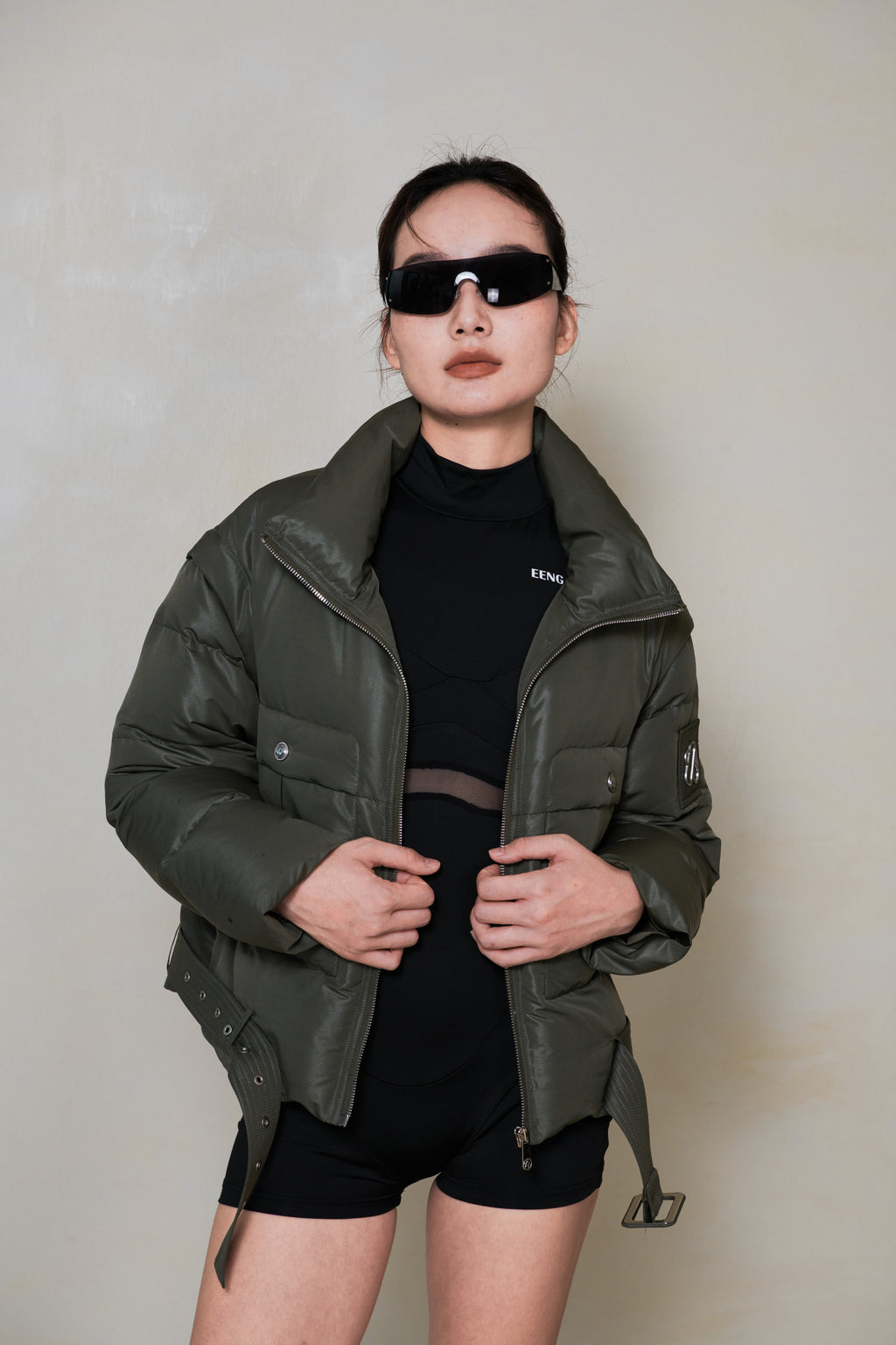 027 SHORT CONVERTIBLE DOWN JACKET - ARMOR