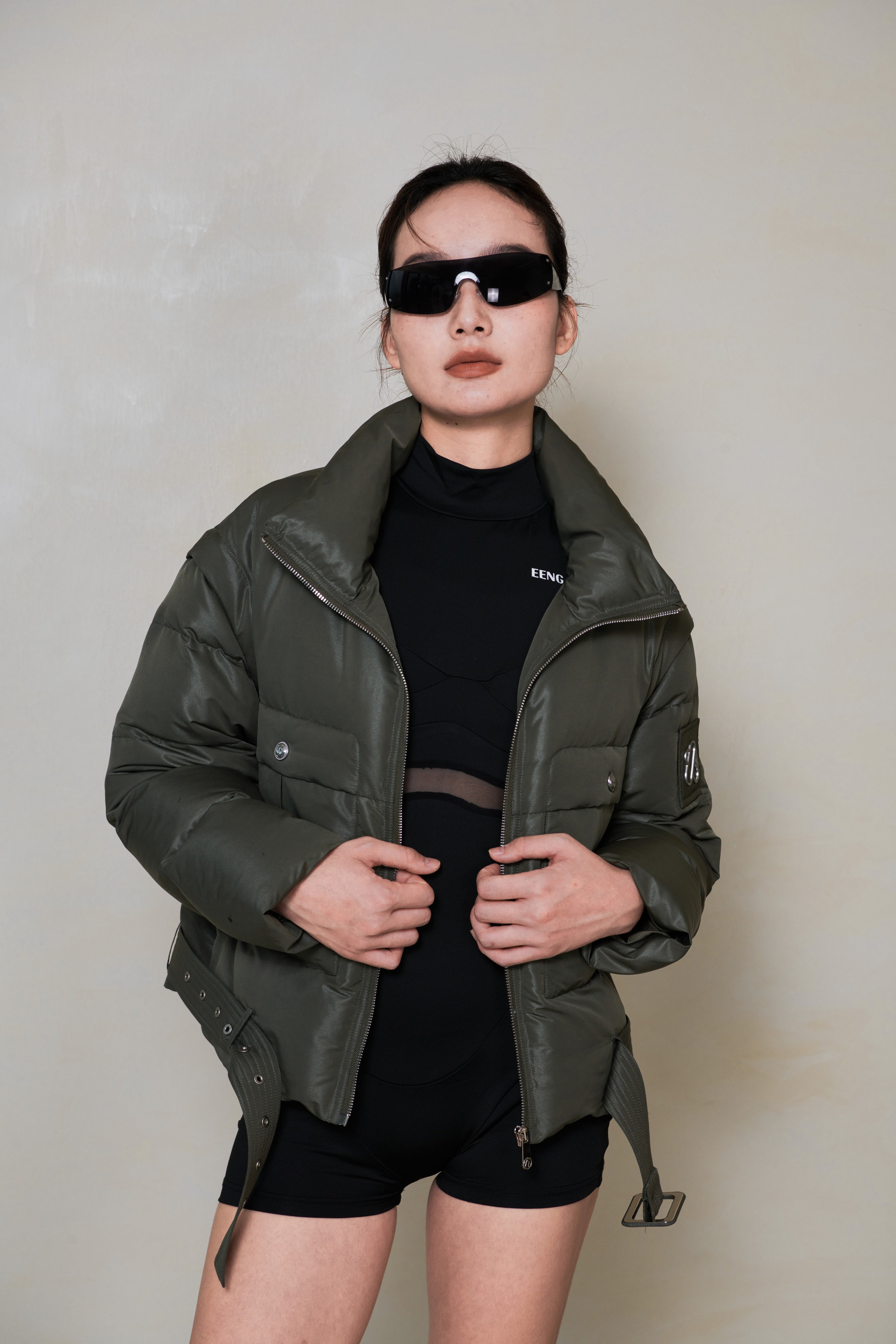 027 SHORT CONVERTIBLE DOWN JACKET - ARMOR