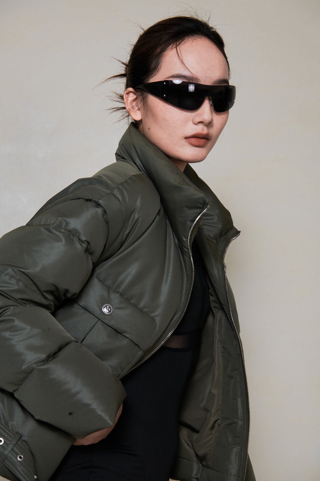 027 SHORT CONVERTIBLE DOWN JACKET - ARMOR