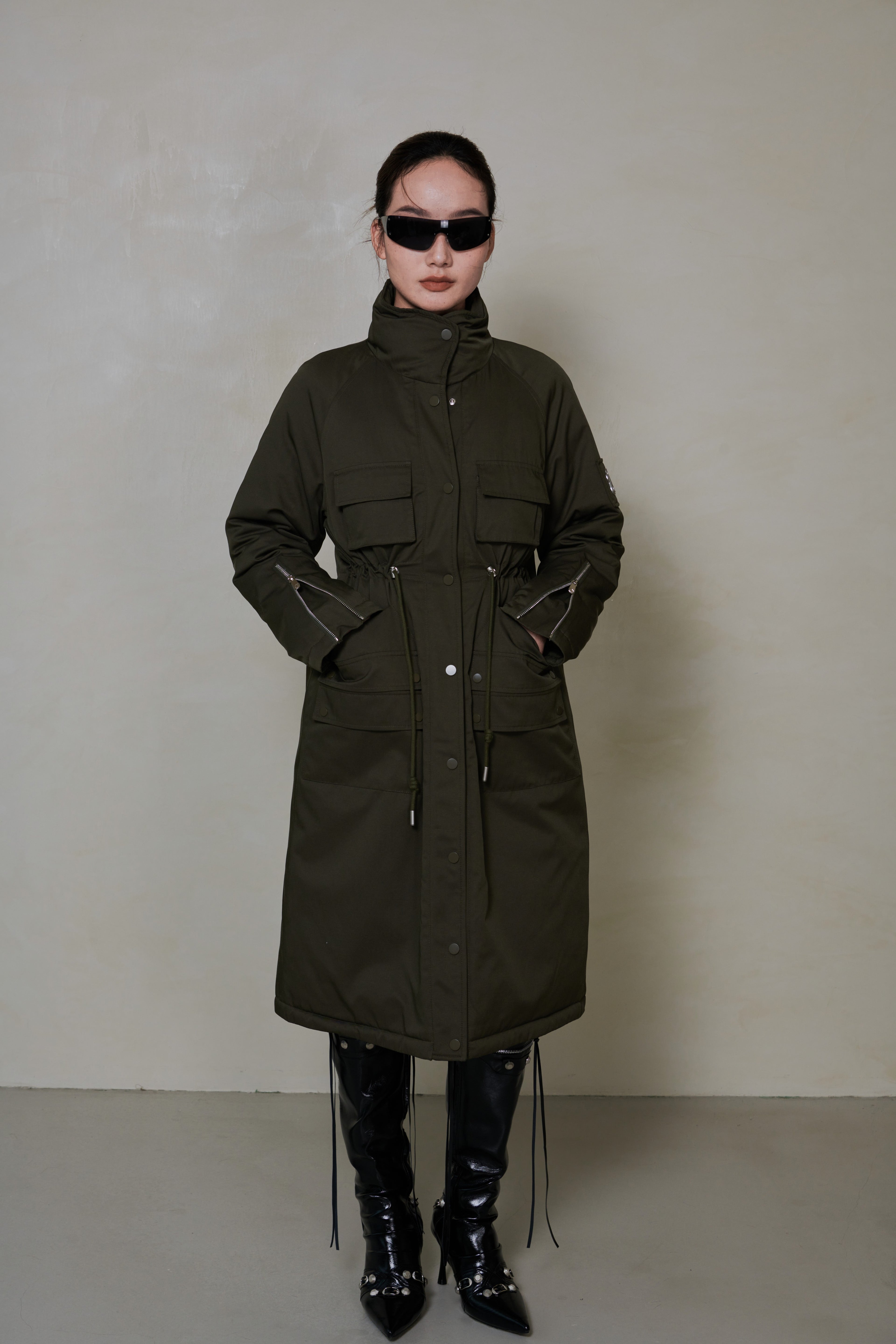 048 LONG DOWN COAT - ARDEN