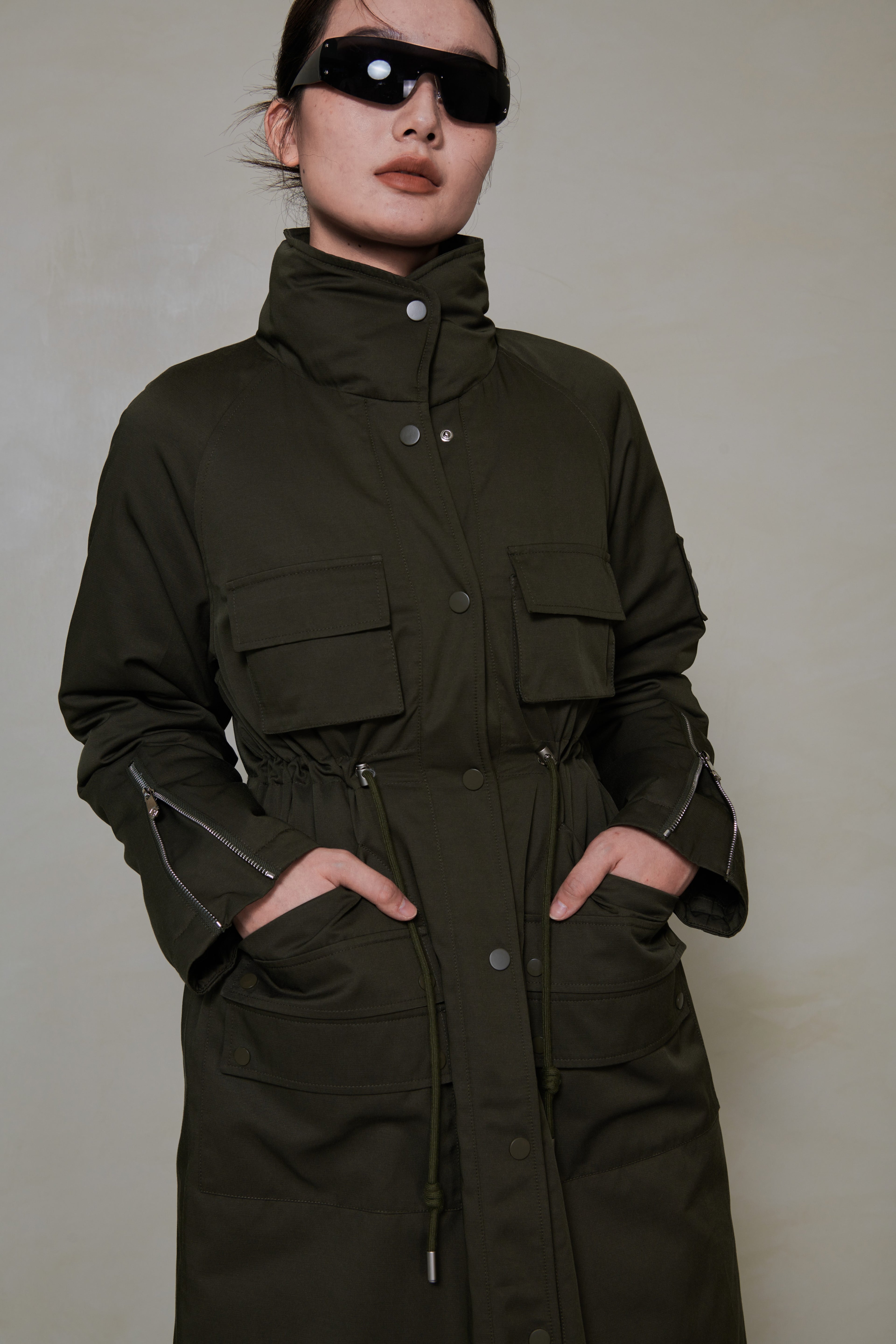 048 LONG DOWN COAT - ARDEN