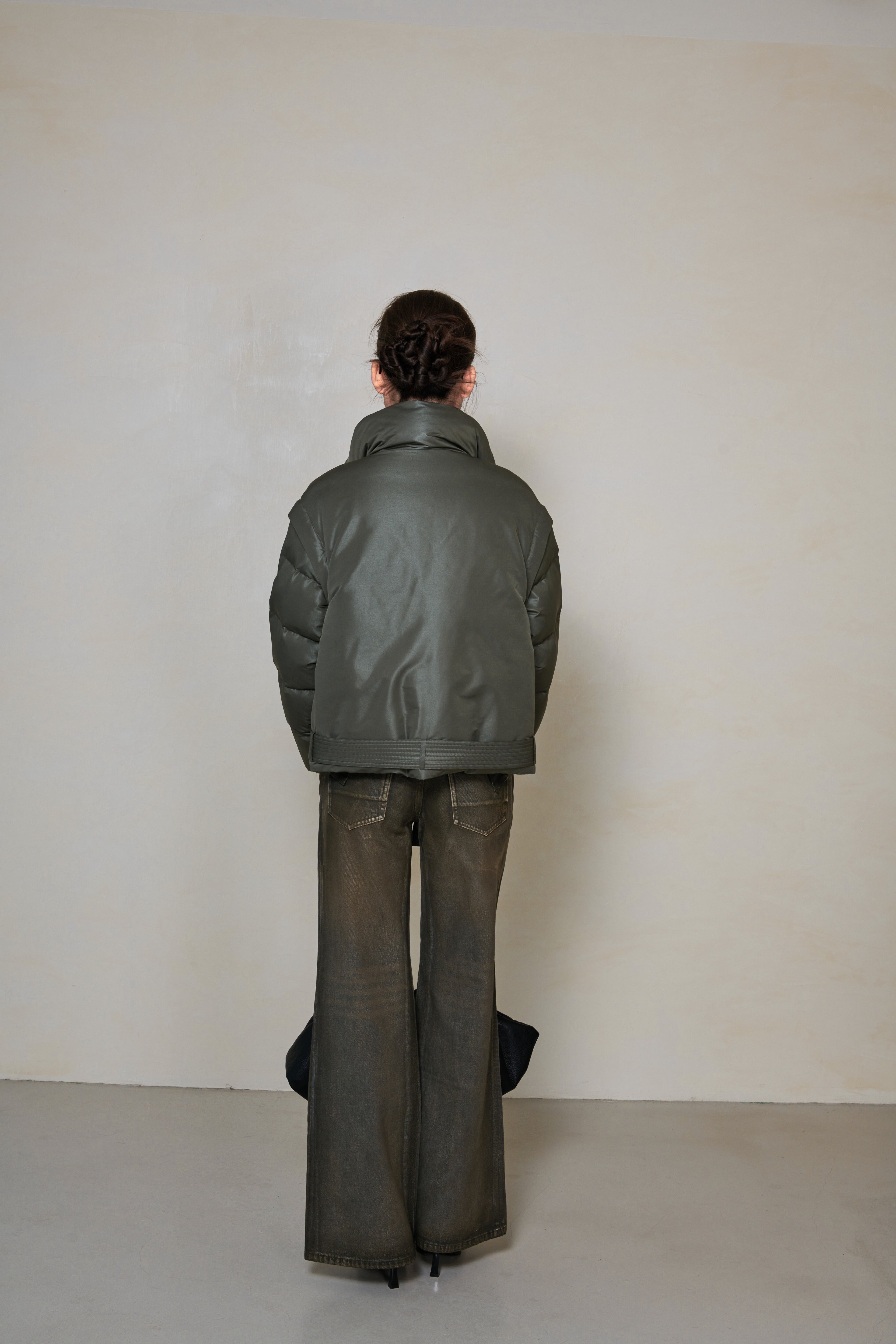 027 SHORT CONVERTIBLE DOWN JACKET - ARMOR