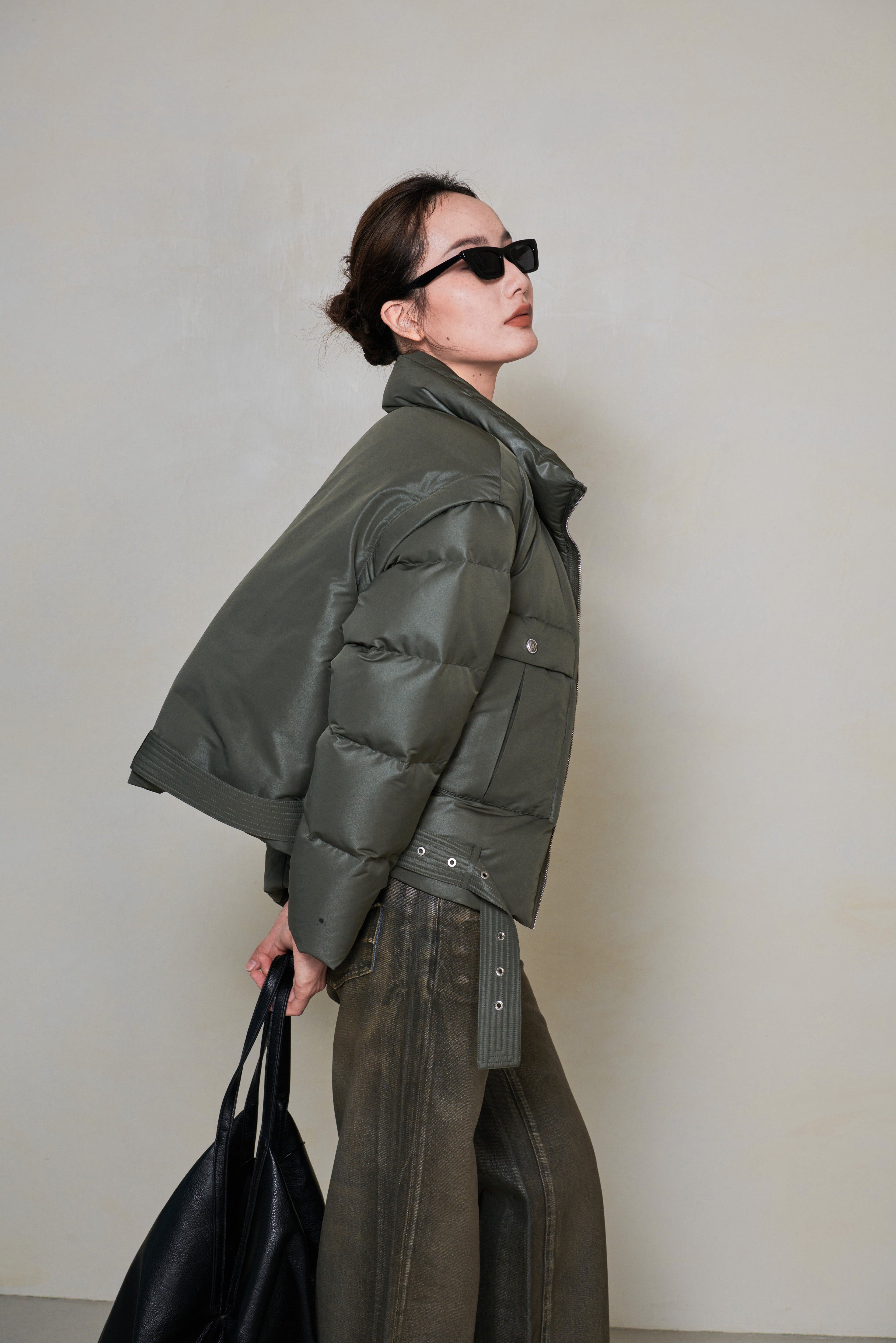 027 SHORT CONVERTIBLE DOWN JACKET - ARMOR