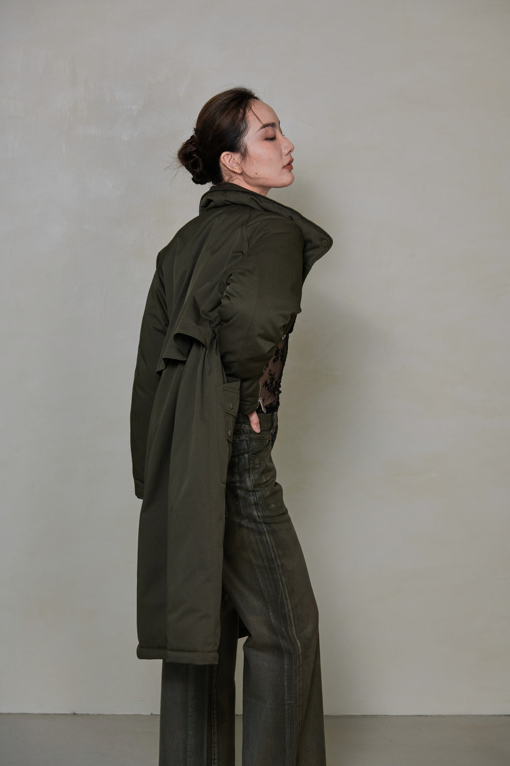 048 LONG DOWN COAT - ARDEN