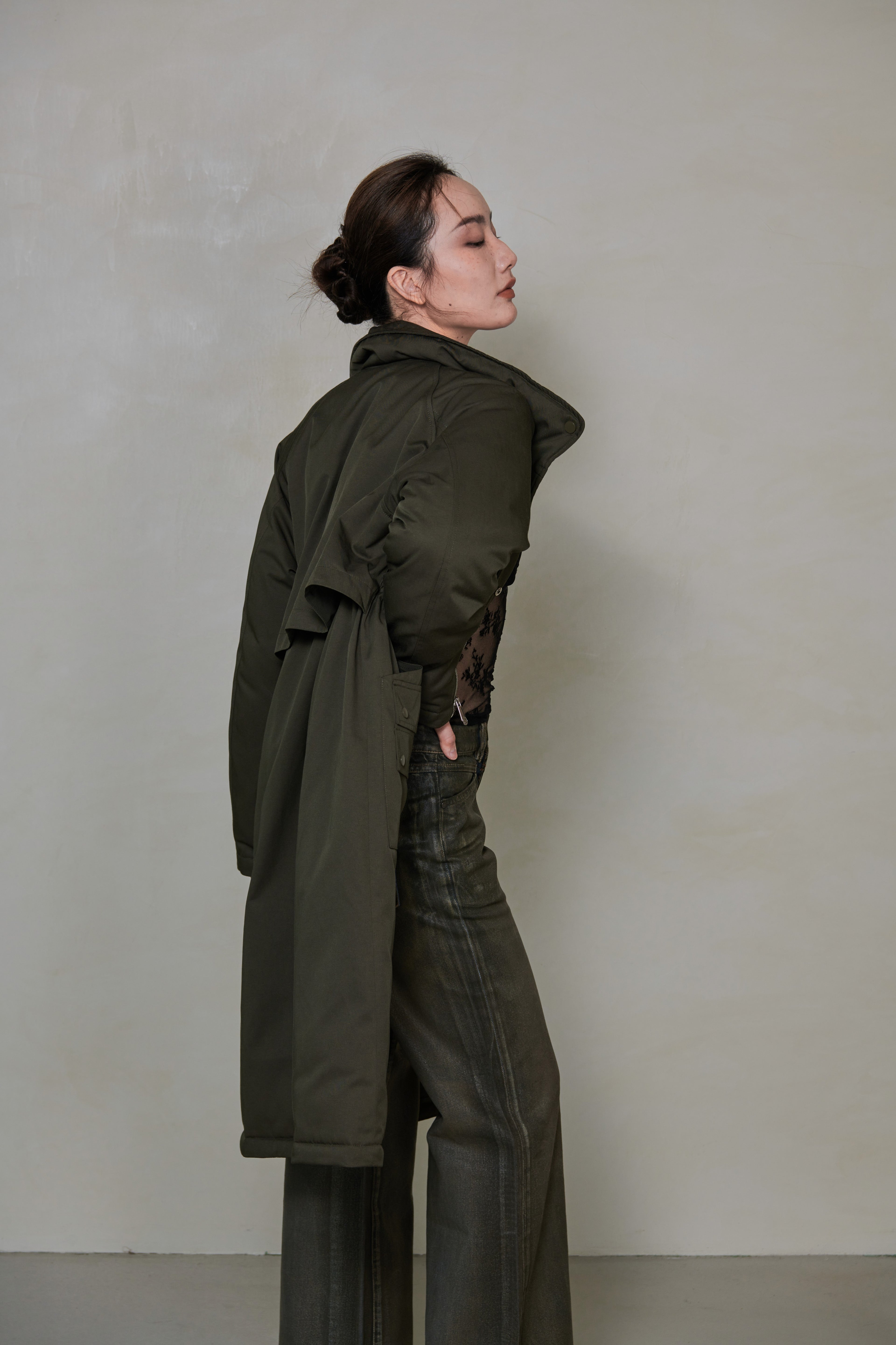 048 LONG DOWN COAT - ARDEN